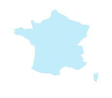 Mapa Francia - IVV Inspection Visuelle de Vehicule Ecaldima